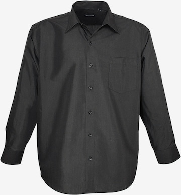 Comfort fit Camicia 'HLA-1314 Übergrößen' di Lavecchia in nero: frontale