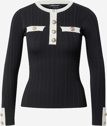 Karen Millen Pullover in Schwarz: predná strana