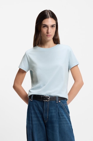 BOSS Orange T-Shirt 'C_Esogo_1' in Blau: Vorderseite
