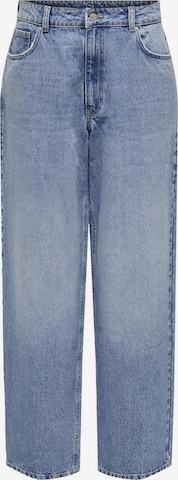 Wide Leg Jean ONLY en bleu : devant