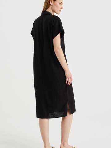 WE Fashion Shirt dress in Black