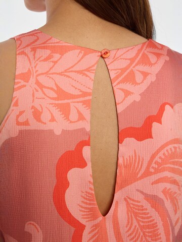 Robe 'Deila' Ana Alcazar en rouge