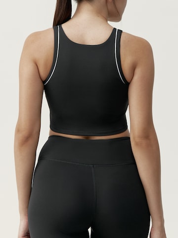 Born Living Yoga Sporttop ' Indra ' in Zwart