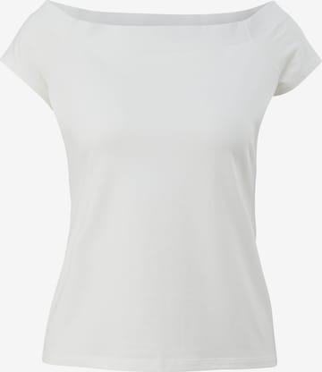 COMMA - Camiseta en blanco: frente