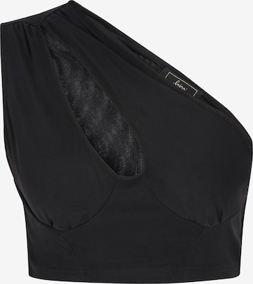 Haut faina en noir : devant