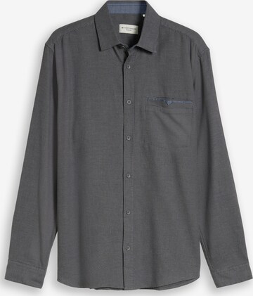 TOM TAILOR Comfort Fit Hemd in Grau: Vorderseite
