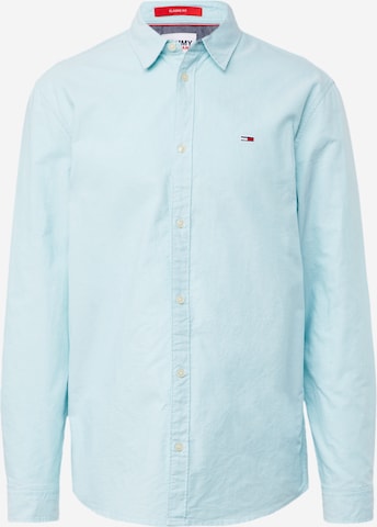 TOMMY HILFIGER Button Up Shirt in Green: front