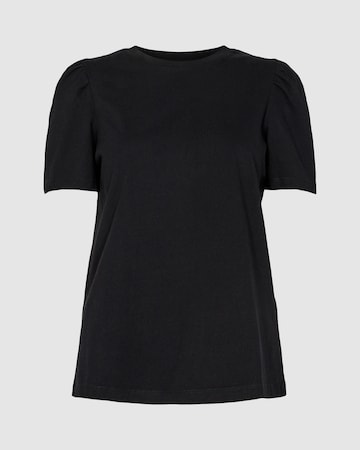minimum T-Shirt 'Olinna ' in Schwarz