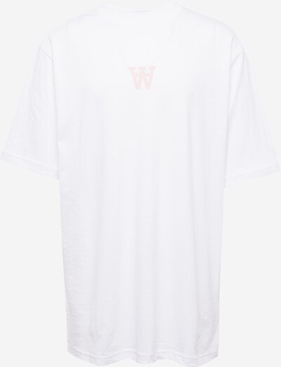 WOOD WOOD Bluser & t-shirts 'Asa' i pastelpink / hvid, Produktvisning