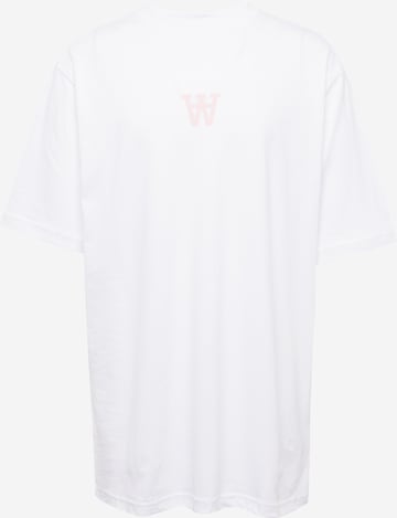 WOOD WOOD - Camiseta 'Asa' en blanco: frente