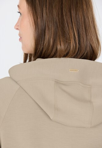 Athlecia Zip-Up Hoodie 'Jacey' in Brown