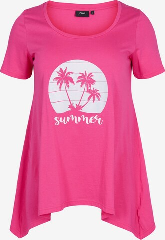 Zizzi T-Shirt in Pink: predná strana