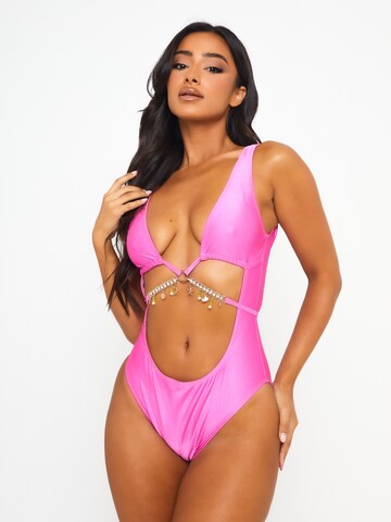 Moda Minx Badeanzug 'Seychellen Seestern' in Pink