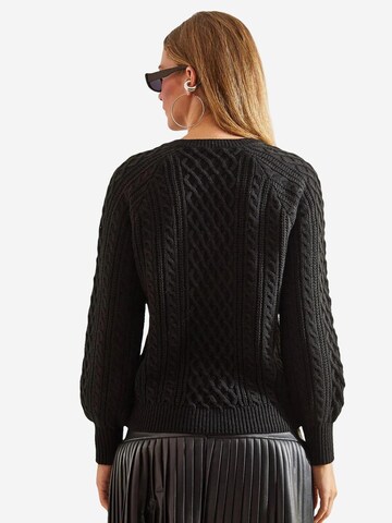 Bianco Lucci Pulover 'Pullover' | črna barva
