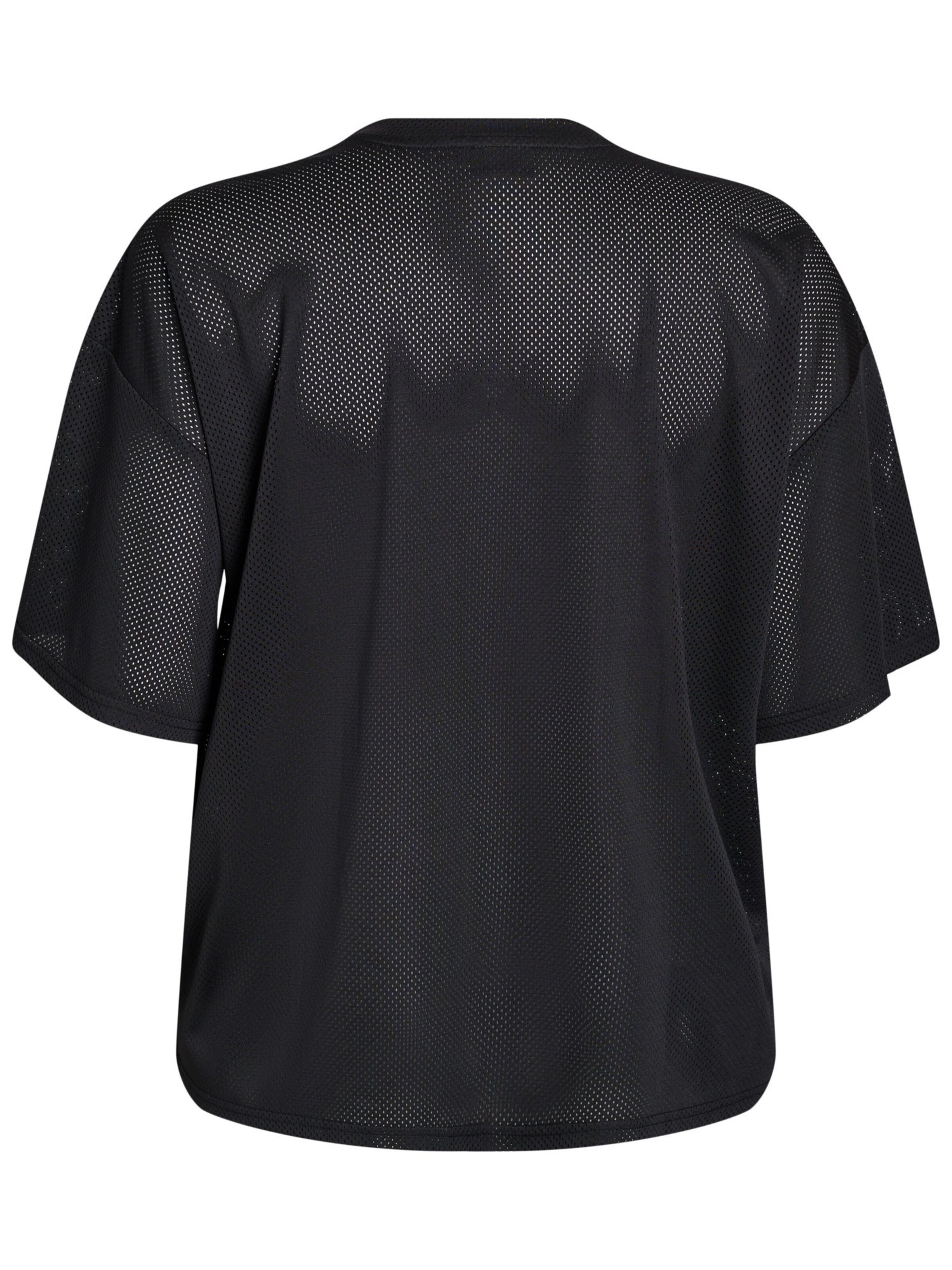 Zizzi Tričko 'Elulla' - Čierna