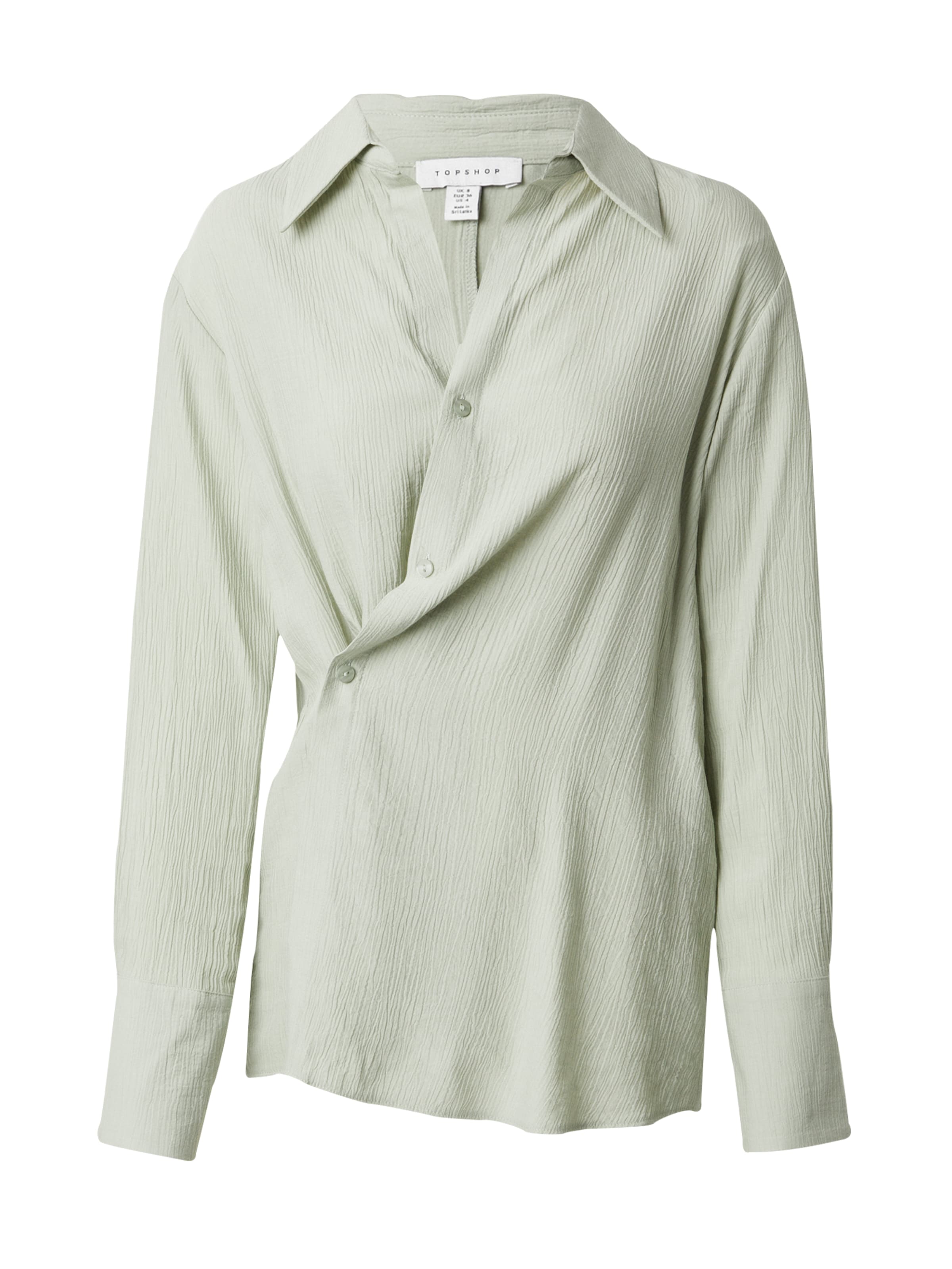 Camicia da donna di TOPSHOP in verde: frontale