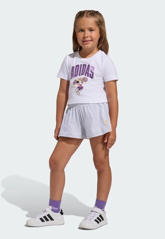 Survêtement 'Adidas x Disney Minnie Mouse' ADIDAS SPORTSWEAR en blanc : devant