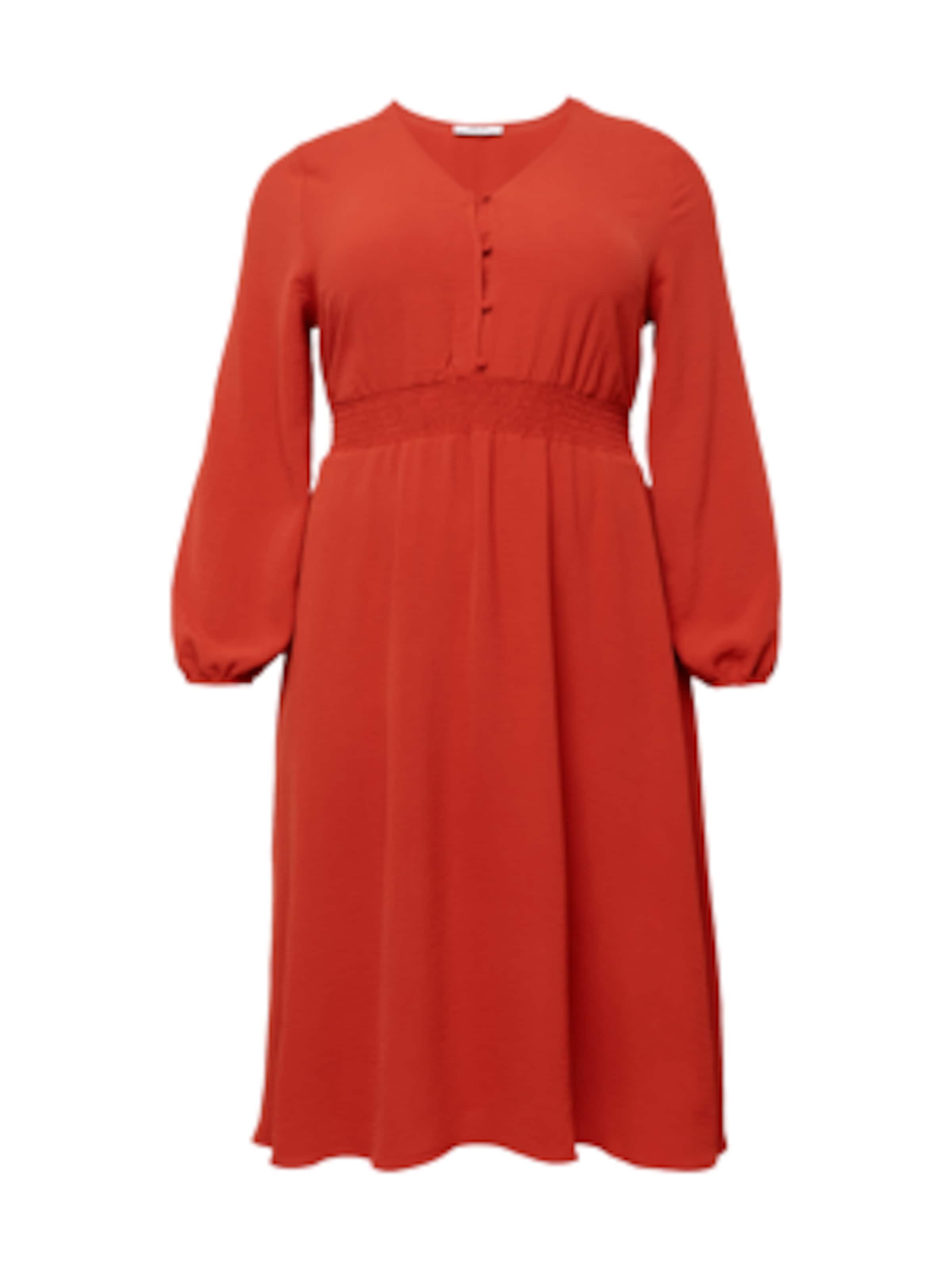 ABOUT YOU Curvy Šaty 'Hailey' - Červená: predná strana