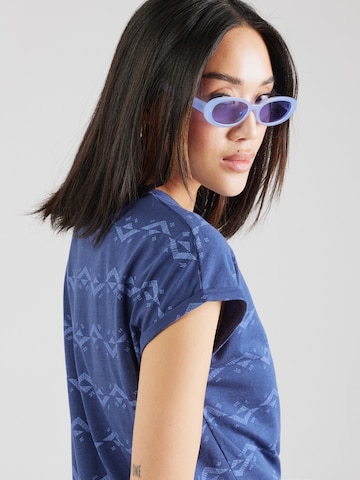 Ragwear Koszulka 'DIONA' w kolorze niebieski