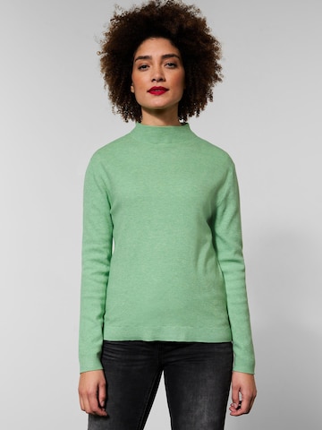 zaļš STREET ONE Džemperis: no priekšpuses