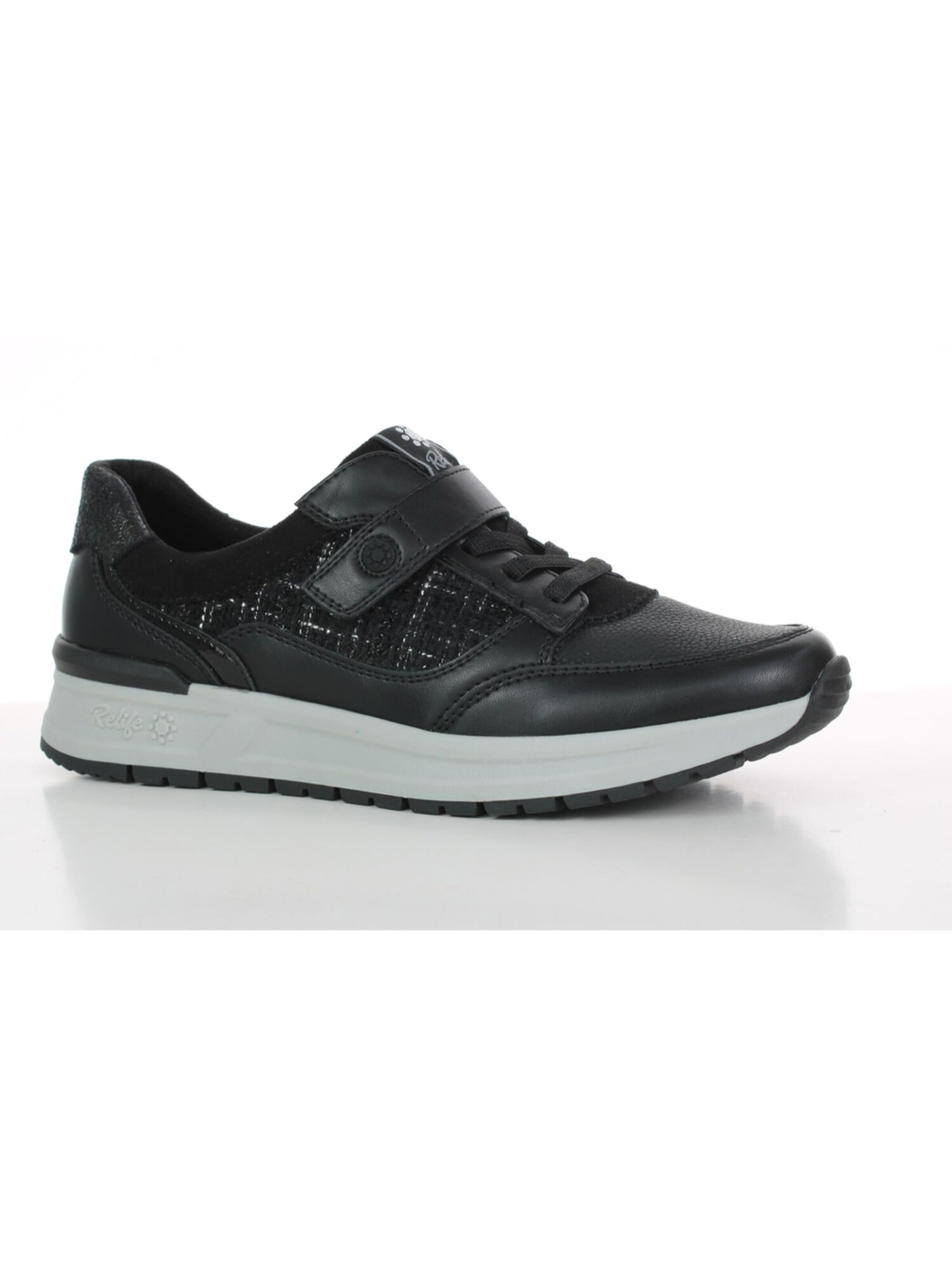 Relife Platform trainers in Black