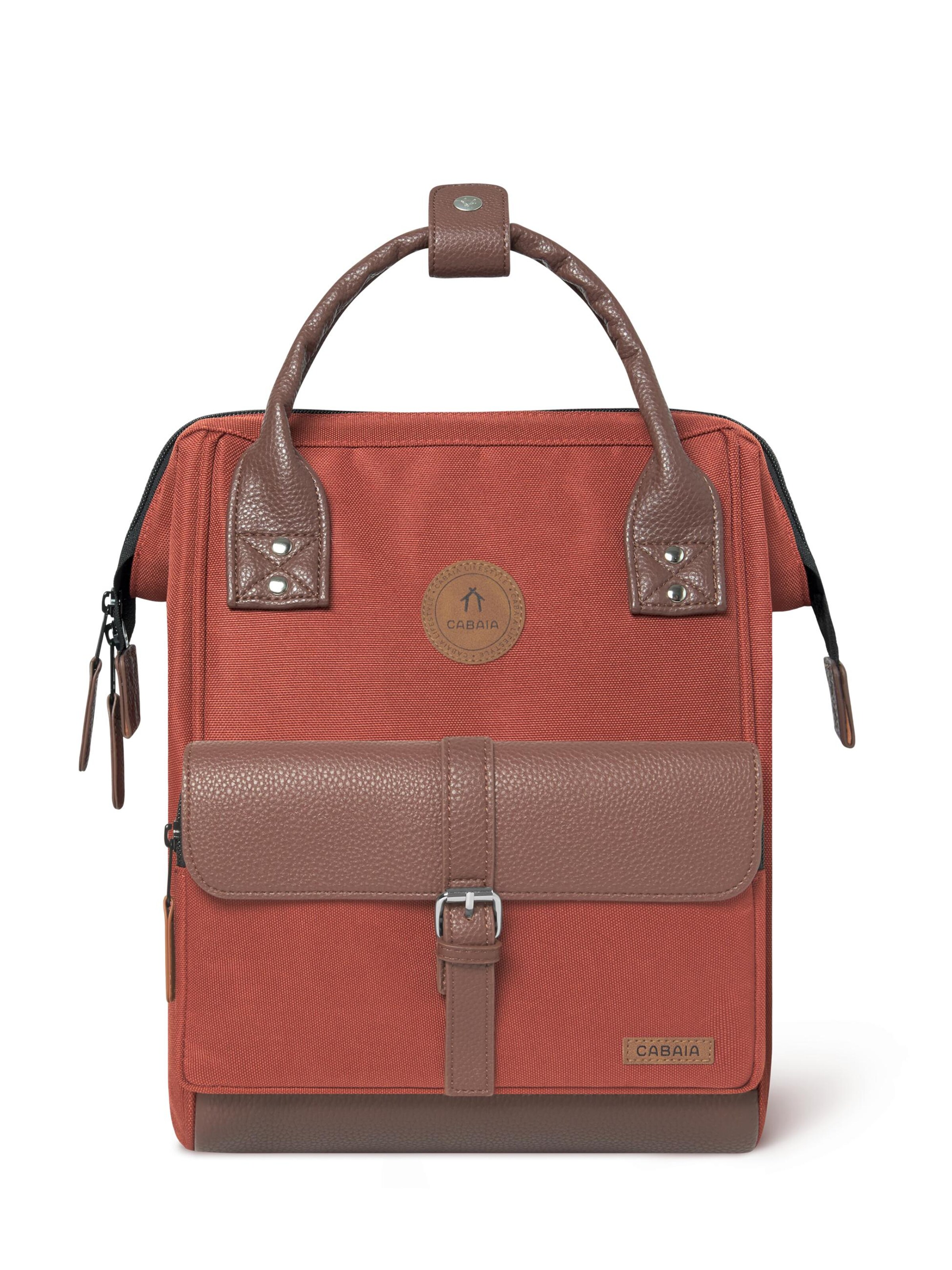Cabaia Backpack 'Adventurer' in Red: front
