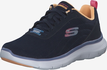Chaussure à lacets SKECHERS en bleu : devant