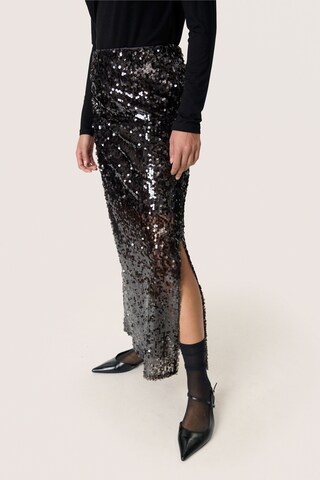 SOAKED IN LUXURY Nederdel 'Cochella' i brun