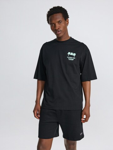 Hummel Shirt 'Sunday' in Zwart