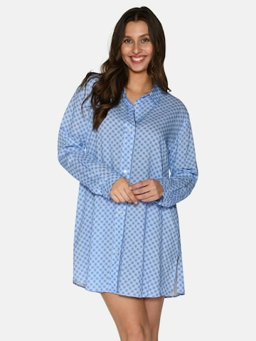 CCDK Copenhagen Pyjamapaita 'Solvei' värissä sininen: etupuoli