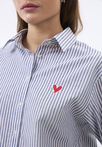 Felix Hardy Bluse i blå