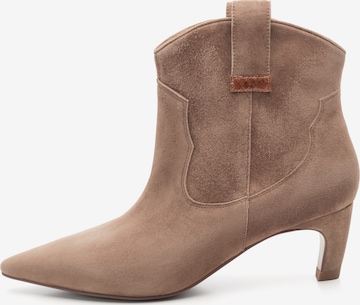 Boots 'Dicte Low' WODEN en marron : devant