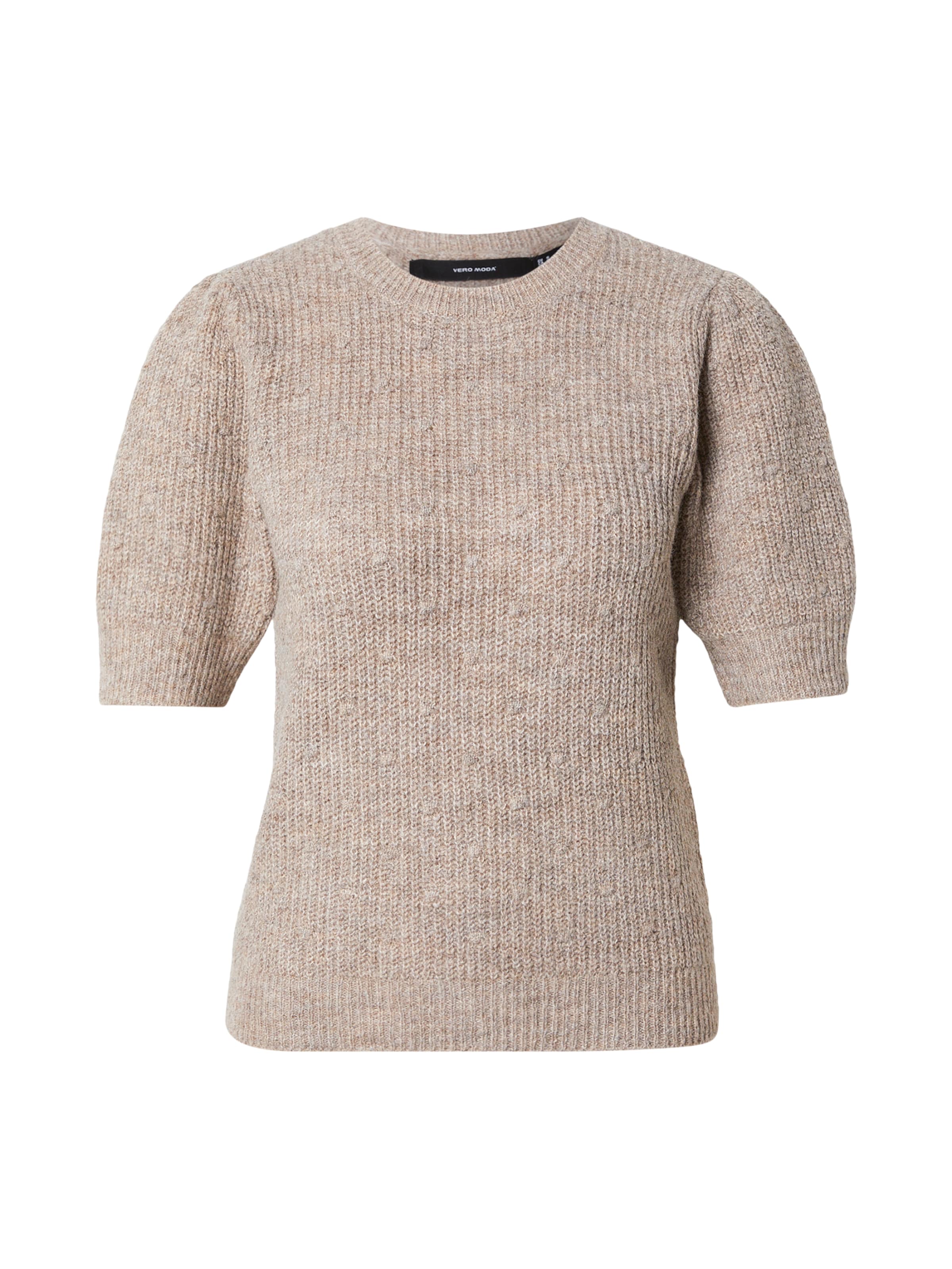 VERO MODA Πουλόβερ 'VMGenius' σε μπεζ: μπροστά