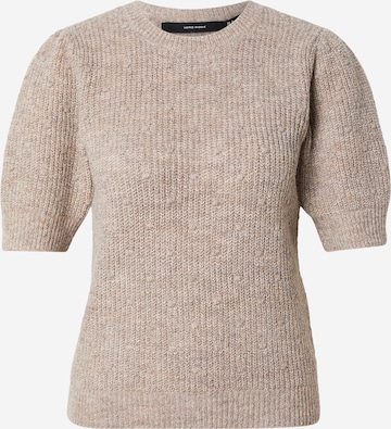 VERO MODA Pulover 'VMGenius' | bež barva: sprednja stran