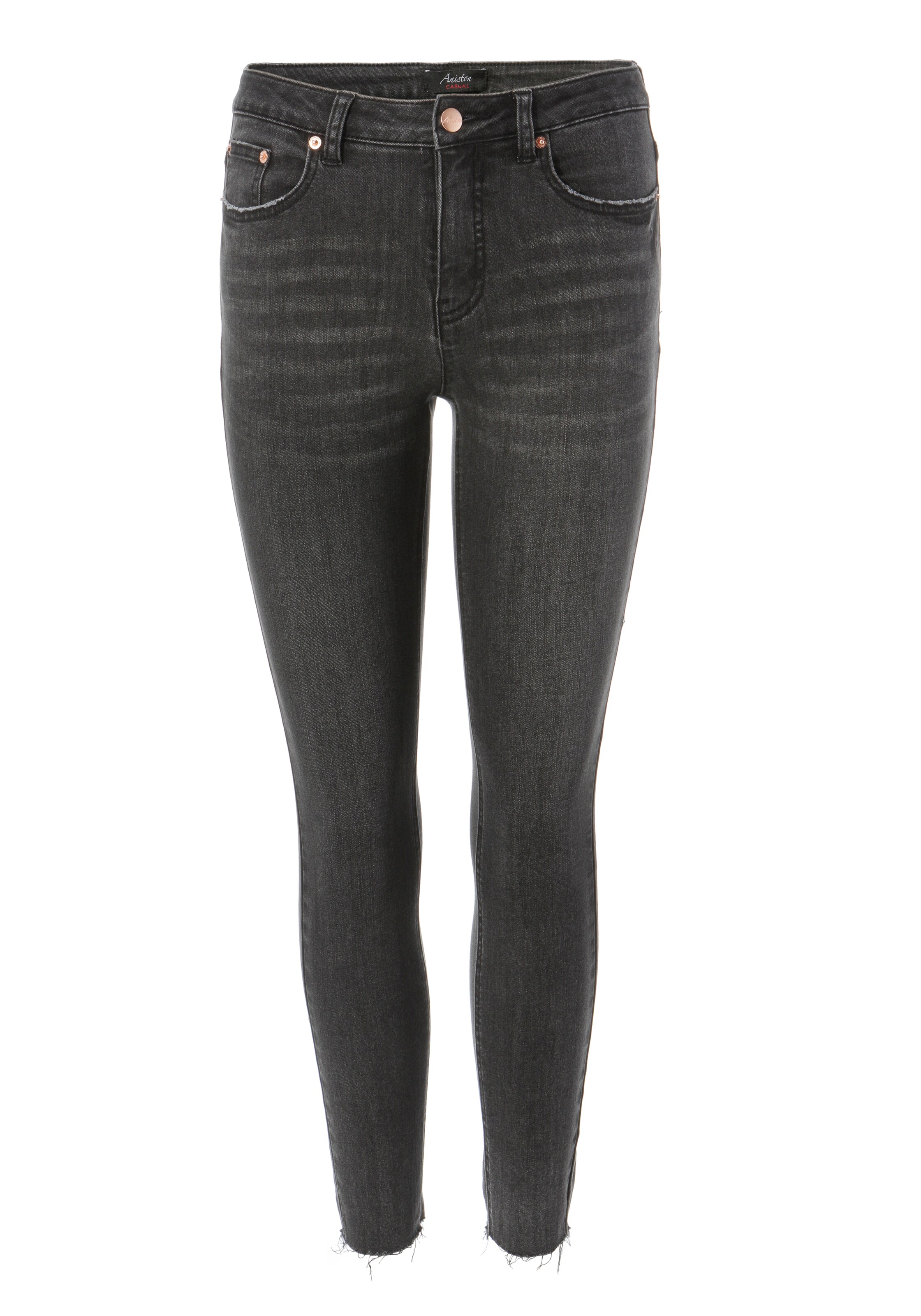 Aniston CASUAL Jeans in black denim, Produktansicht