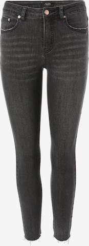 Aniston CASUAL Skinny Jeans in Schwarz: predná strana