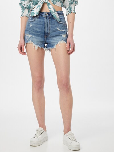 Abercrombie & Fitch Shorts in blue denim, Modelansicht