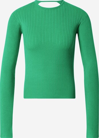 Pullover di Warehouse in verde: frontale