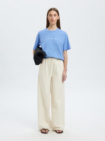 SELECTED FEMME Póló 'VILJA' - kék