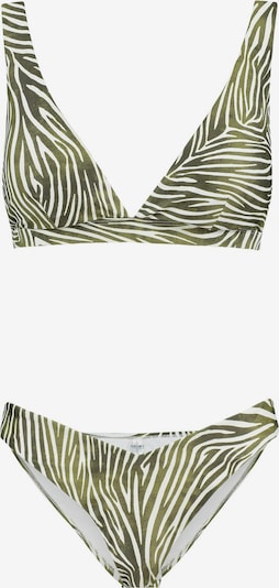 Bikini 'AMY' Shiwi di colore oliva / bianco, Visualizzazione prodotti