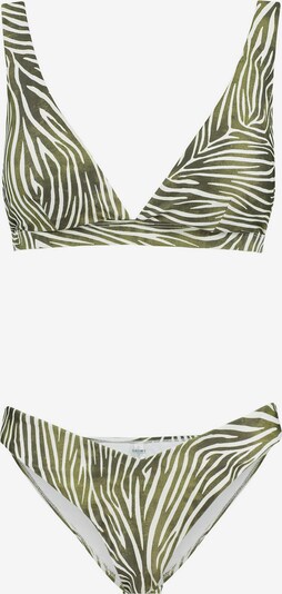 Shiwi Bikini 'AMY' | oliva / bela barva, Prikaz izdelka