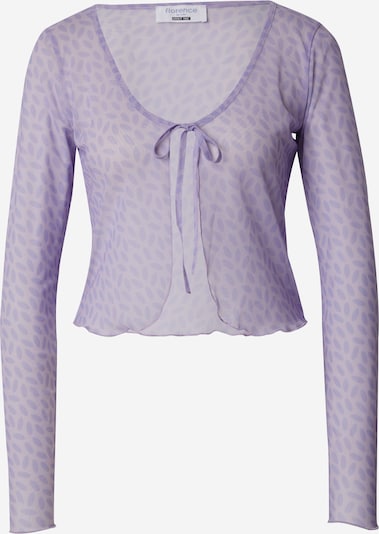 florence by mills exclusive for ABOUT YOU Bluse 'Altralism' i lilla / lyselilla, Produktvisning