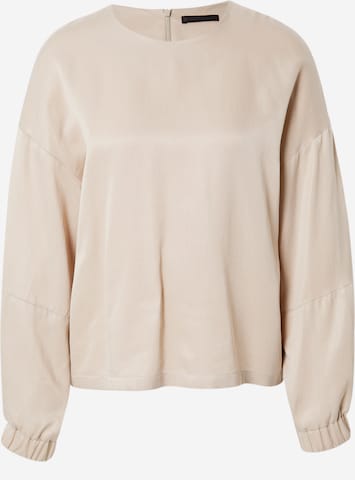 DRYKORN - Blusa en beige: frente