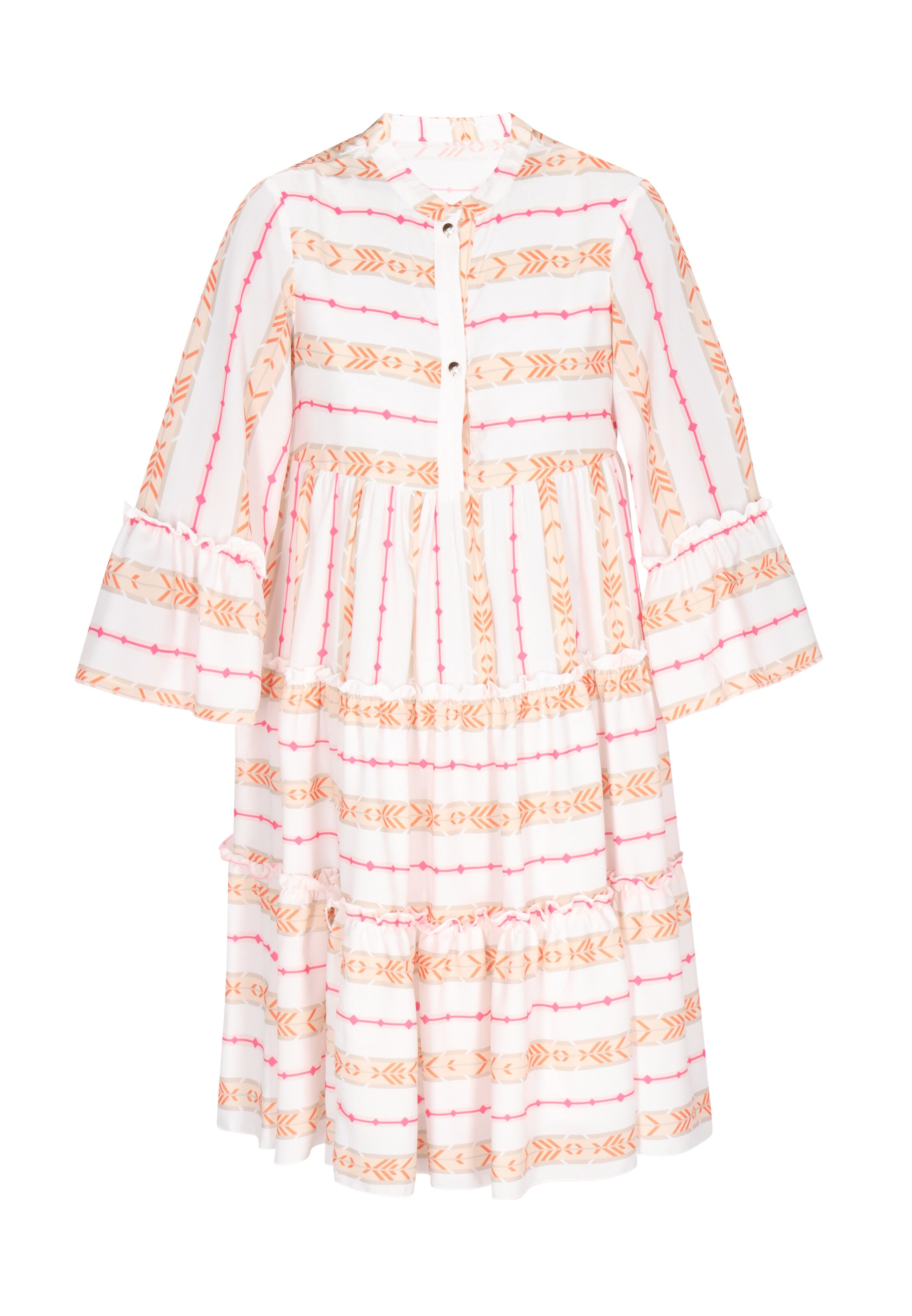 IZIA Shirt dress in Orange: front