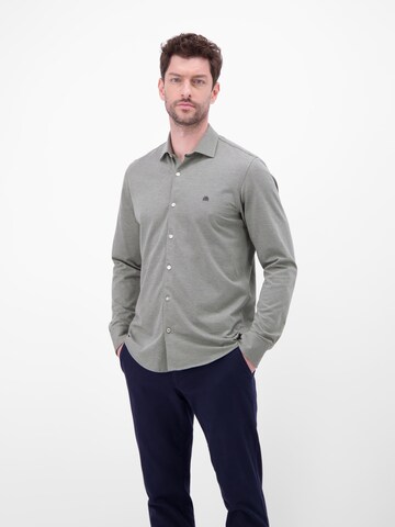 LERROS Regular fit Button Up Shirt in Grey