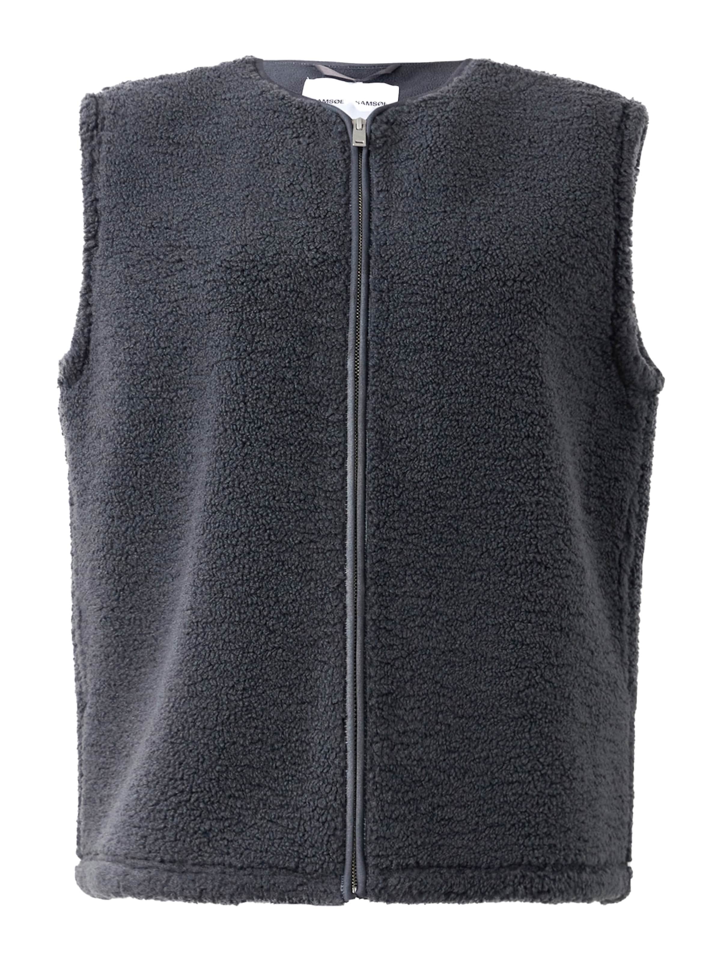 Samsøe Samsøe Vest in Grey: front