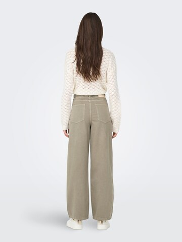 ONLY Wide leg Τζιν σε πράσινο