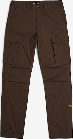 Regular Pantalon cargo G-STAR en marron : devant