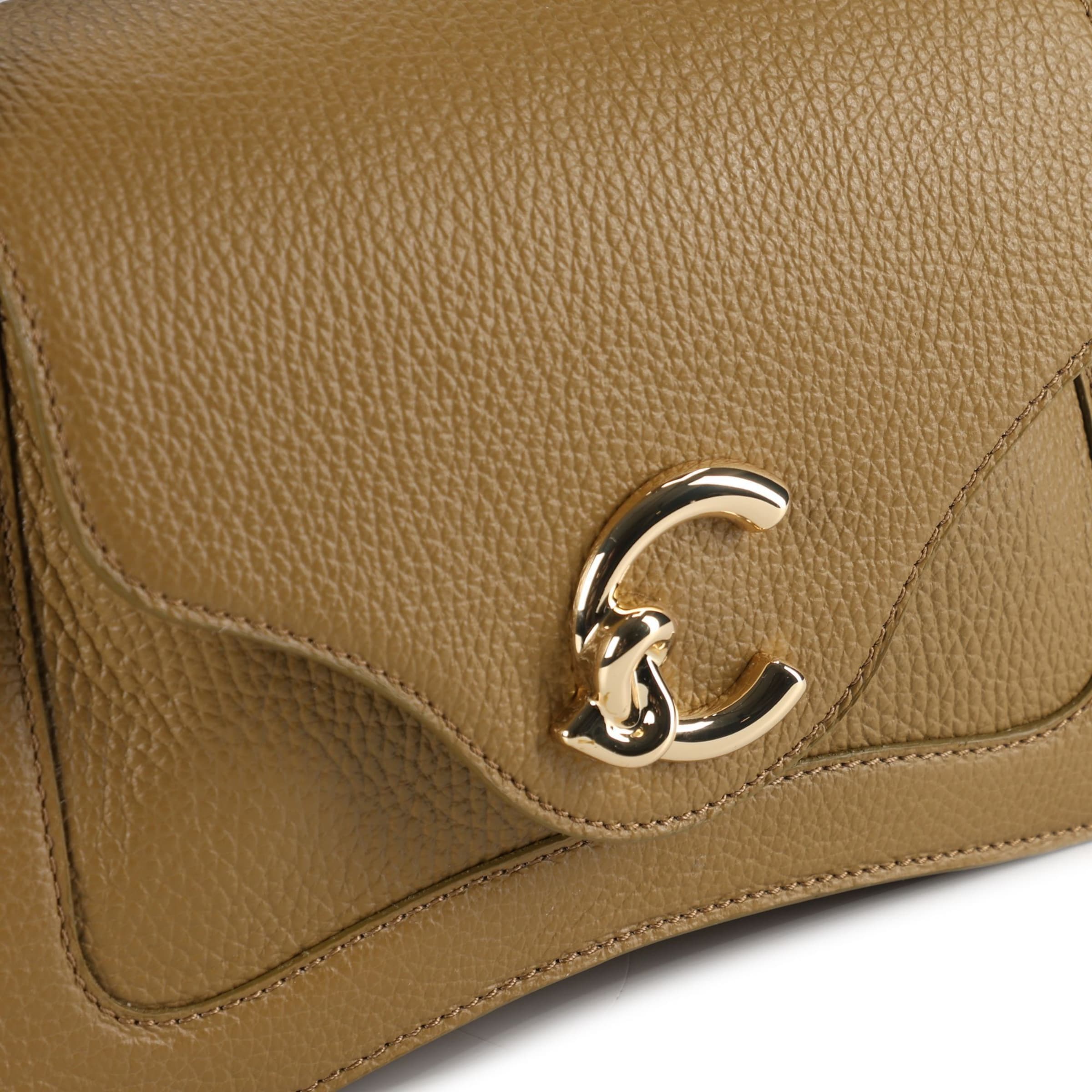 Coccinelle Schultertasche 'C-Me' in Grün