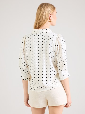 Lollys Laundry Blúz 'Bono' - fehér